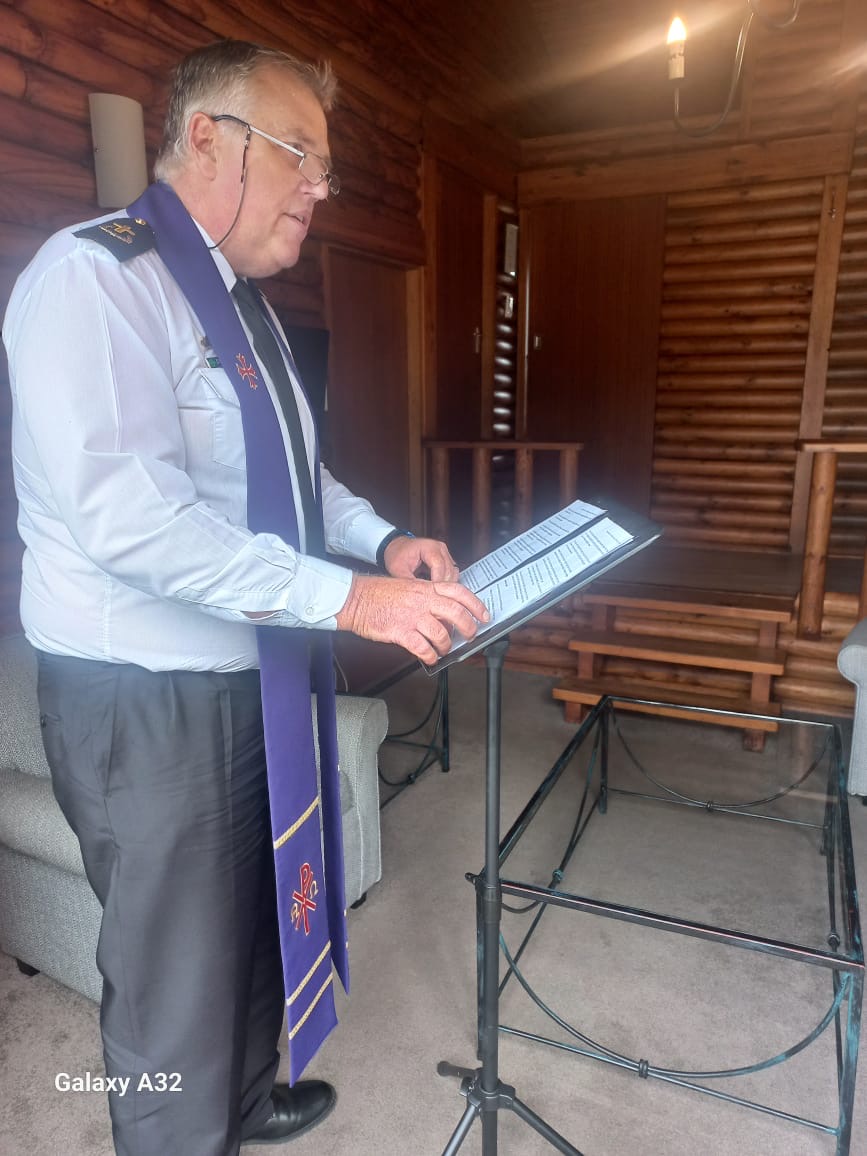 Wedding ceremony by Dr. Gerrit Rademeyer in Hankey
