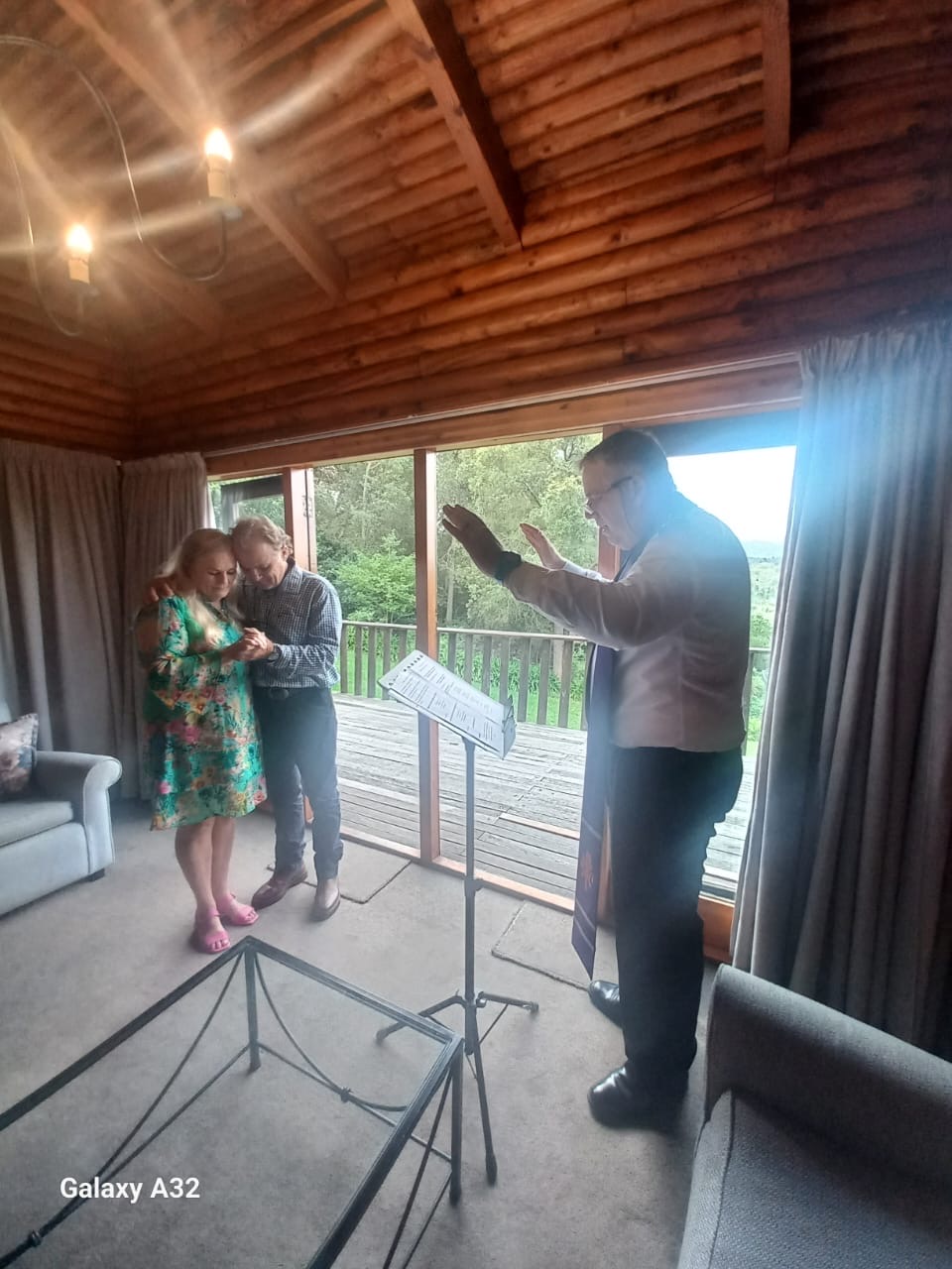 Wedding ceremony by Dr. Gerrit Rademeyer in Hankey
