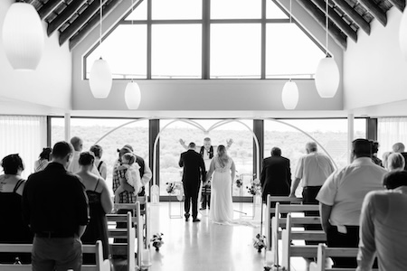 Wedding ceremony by Dr. Gerrit Rademeyer in Hankey