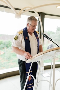 Wedding ceremony by Dr. Gerrit Rademeyer in Hankey