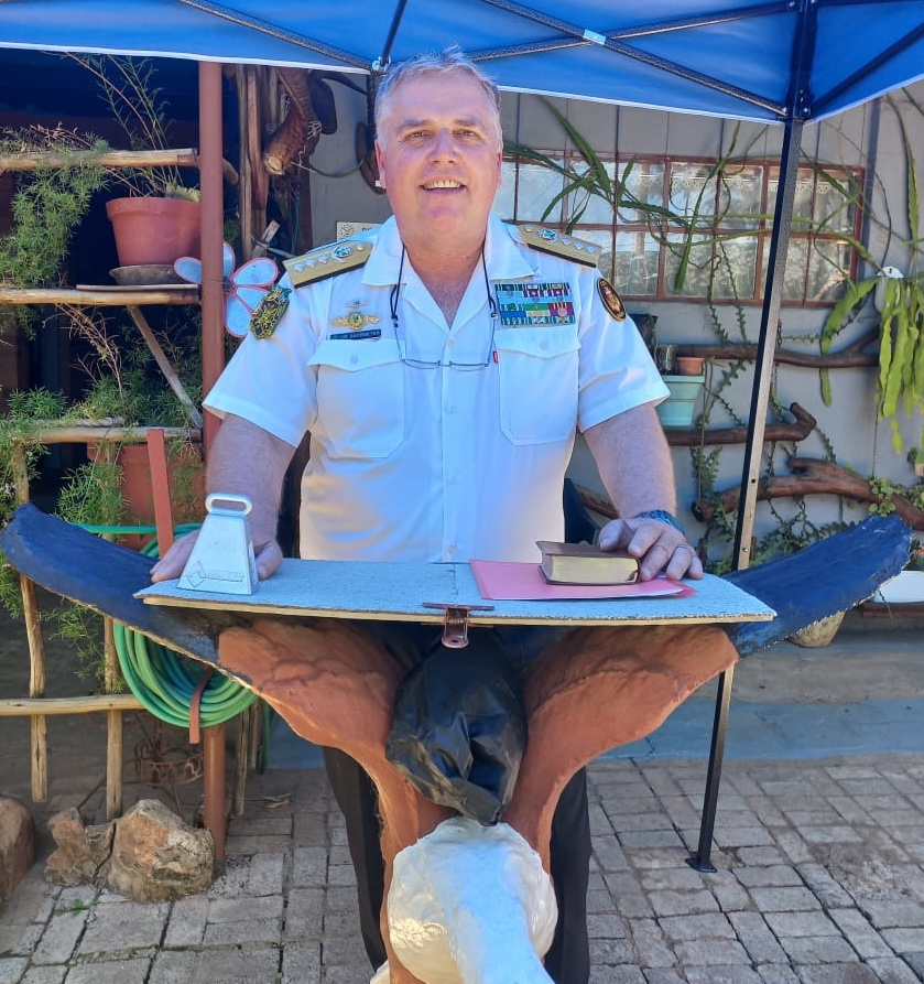 Wedding ceremony by Dr. Gerrit Rademeyer in Hankey
